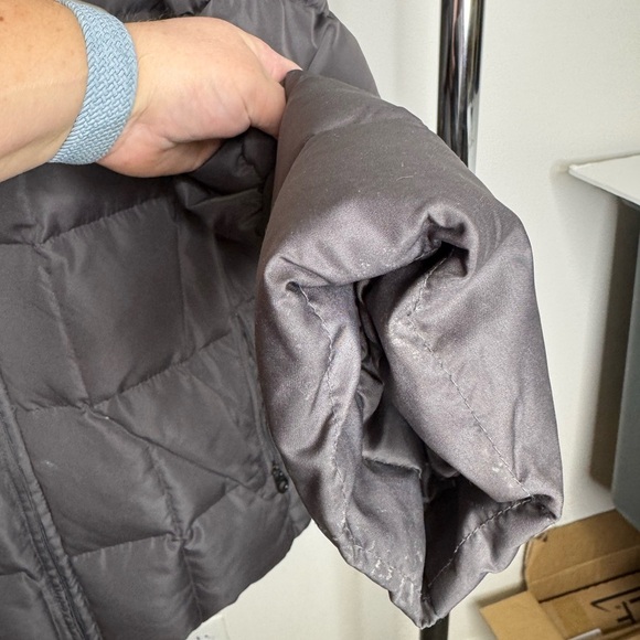 CALVIN KLEIN 1X Gray Winter Coat with attached hood - Picture 8 of 11